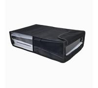THLMT Coperchio antipolvere per console compatibile con PS5 Slim, antipolvere Custodia manica filtro guscio morbido protettivo antipolvere guardia (solo caso) (Tessuto Oxford orizzontale nero)