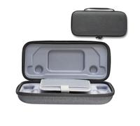 THLMT Custodia Borsa Compatibile per Steam Deck Oled, EVA duro viaggio trasportare borsa di stoccaggio Scatola del guscio del controller della console di gioco (solo custodia) (Grigio)