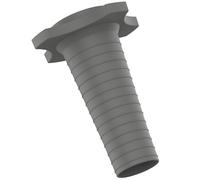 THLMT Custodia in silicone per microfono compatibile con SHURE SM58 BLK Special Edition per SM58 (No Switch Version), custodia protettiva per microfono wireless con rivestimento in silicone (Grigio)