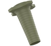 THLMT Custodia in silicone per microfono compatibile con SHURE SM58 BLK Special Edition per SM58 (No Switch Version), custodia protettiva per microfono wireless con rivestimento in silicone (Verde)