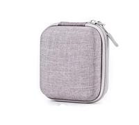 THLMT Custodia protettiva borsa compatibile per Powkiddy V10, console di gioco trasporto custodia Shell Custodia di protezione EVA Organizzatore di nylon per il trasporto e la conservazione (MARRONE)