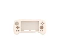 THLMT Custodia protettiva compatibile con ANBERNIC RG556, Morbido silicone console di gioco alloggiamento guscio anti goccia protezione manica scatola di immagazzinaggio (Bianco)