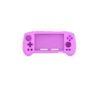 THLMT Custodia protettiva compatibile con ANBERNIC RG556, Morbido silicone console di gioco alloggiamento guscio anti goccia protezione manica scatola di immagazzinaggio (Viola)