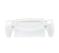 THLMT Custodia protettiva compatibile con Sony PlayStation Portal, custodia in silicone per console di gioco anti-scivolo, antiurto e anti-polvere (Bianco)
