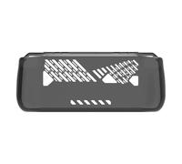 THLMT Custodia protettiva Cover Compatibile per ROG ALLY X, TPU Gaming Console Shell Antipolvere Protezione Cover Sleeve Handheld Game Machine Custodia trasparente (solo custodia) (Nero trasparente)