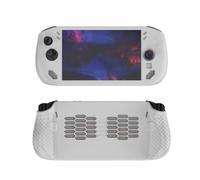 THLMT Custodia protettiva in silicone compatibile con Legion Go S, pelle del guscio di raffreddamento della console di gioco Copertura antipolvere per gioco portatile (Solo custodia) (Bianco)