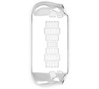 THLMT Custodia protettiva in TPU compatibile con Legion Go S, console di gioco trasparente pelle di raffreddamento Shell macchina da gioco portatile copertura antipolvere (solo caso) (Trasparente)