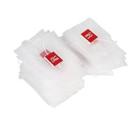 THOANBY Bustine per tè ai Fiori,bustine per tè in Nylon di Alta qualità con Chiusura Superiore Ribaltabile e Etichette,bustine Filtro per tè in Foglie sfuse,infusi di Erbe,biocompostabili
