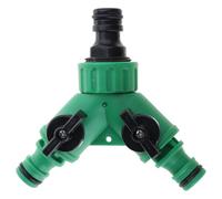 THOANBY Connettore a tre vie in ABS con semplici interruttori Valvole adatte per regolazioni dei flussi di tubi, irrigazione efficiente, uso domestico, regolatore di direzione dell'acqua