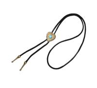 THOANBY Cravatta bolo,Cravatta a Forma di Cuore con Laccio Western,Collana,Costume per Maglione,Cravatta a Forma di Laccio Western,Gioielli da Collo