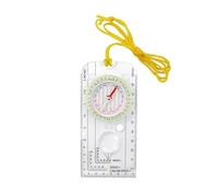 THOANBY Pratiche bussole da esterno in acrilico orienteering con scala escursionismo zaino in spalla per lettura mappe pratico campeggio all'aperto impermeabile