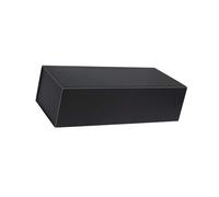 THOANBY Scatola portaoggetti per Carte collezionabili,Scatola portaoggetti Magnetica per Carte collezionabili con o Senza bustina,Porta Carte Sportive in cartoncino Nero con Coperchio Magnetico