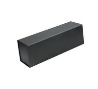 THOANBY Scatola portaoggetti per Carte collezionabili,Scatola portaoggetti Magnetica per Carte collezionabili con o Senza bustina,Porta Carte Sportive in cartoncino Nero con Coperchio Magnetico