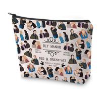 THOBM - Borsa per il trucco per i fan di Bed and Breakfast Supernatural Horror Movies Gift TV Show Lover Gift, Bed & Breakfast