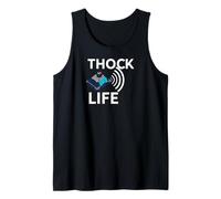 Thock Life Mechanical Keyboard Switch Enthusiast Gamer Canotta