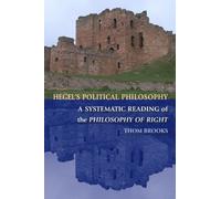 Thom Brooks Hegel's Political Philosophy (Tascabile)
