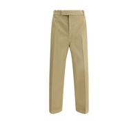 Thom Browne Beige Cotton Casual Pants - 4