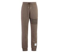 Thom Browne - Pantaloni da tuta a righe in lana vergine - - Trousers - Uomo - Marrone - M