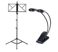 Thomann Music Stand Alu Lamp Bundle