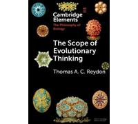 Thomas A. C. Reydon The Scope of Evolutionary Thinking (Tascabile)