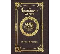 Thomas À Kempis Large Print - The Imitation of Christ - Grand (Copertina rigida)