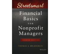 Thomas A. McLaughl Streetsmart Financial Basics for Nonprofit Manage (Tascabile)