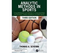 Thomas A Severini Analytic Methods in Sports (Tascabile) (PRESALE 19/01/2026)