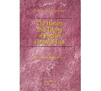 Thomas A. Street The History and Theory of English Contract Law (Tascabile)