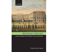 Thomas Albert H Protestant Theology and the Making of the Modern Ger (Tascabile)