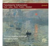 Gabriel Faure Französische Violinsonaten (CD) (PRESALE 07/03/2025)
