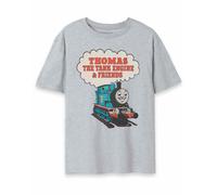Thomas and Friends Grigio Vintage Train T-shirt a maniche corte Uomini
