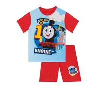Thomas And Friends Pigiama Bambino | Trenino Thomas per Pigiama Ragazzo | Pigiamone da Treno | Rosso 2-3 Anni