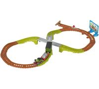 Thomas & Friends Push Along Whiff Recycling Race pista giocattolo per bambini dai 3 anni in su