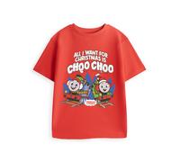 Thomas and Friends Rosso Choo Choo T-shirt a maniche corte Unisex Bambini