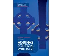 Thomas Aquinas Aquinas: Political Writings (Tascabile)