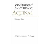 Thomas Aquinas Basic Writings of St. Thomas Aquinas: (Volume 1) (Tascabile)