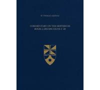 Thomas Aquinas Commentary on the Sentences, Book I, Distincti (Copertina rigida)
