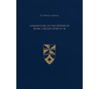Thomas Aquinas Commentary on the Sentences Book I, Distinctio (Copertina rigida)