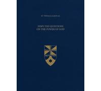 Thomas Aquinas Disputed Questions on the Power of God (Copertina rigida)
