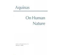 Thomas Aquinas On Human Nature (Copertina rigida) Hackett Classics