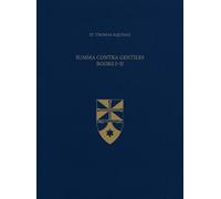 Thomas Aquinas Summa Contra Gentiles, Books I & II (Copertina rigida)