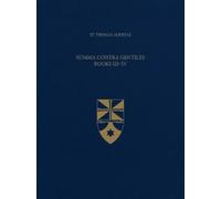 Thomas Aquinas Summa Contra Gentiles, Books III & IV (Copertina rigida)