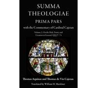 Thomas Aquinas Thomas de Vio Cajetan Willi Summa Theologiae, Prima (Tascabile)