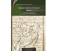Thomas Arayathinal J P M van der Aramaic (Syriac) Grammar (V (Copertina rigida)