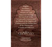 Thomas Arthur S English Furniture, Decoration, Woodwork and Allied A (Tascabile)