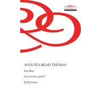 THOMAS,AUGUSTA READ STAR BOX FOR PERCUSSION BOOK NUOVO