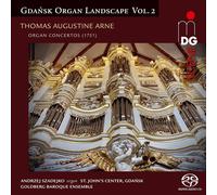 Thomas Augustine Arne Thomas Augustine Arne: Organ Concertos (1751) (CD)