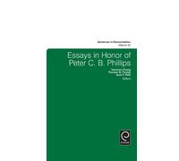 Thomas B. Fomby Essays in Honor of Peter C. B. Phillips (Copertina rigida)