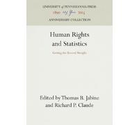 Thomas B. Jabine Human Rights and Statistics (Copertina rigida)