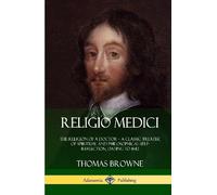 Thomas Browne Religio Medici (Copertina rigida)